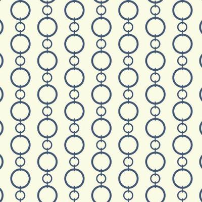 Papel De Parede Waverly Stripes Chain Stripe Azul Sv2742 Waverly Stripes Sv2742
