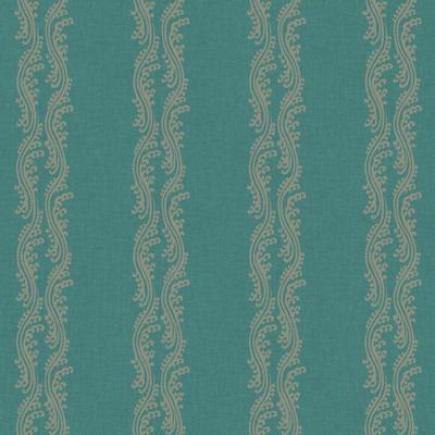 Papel De Parede Waverly Stripes Turning Tides Azul-prata Sv2711 Waverly Stripes Sv2711