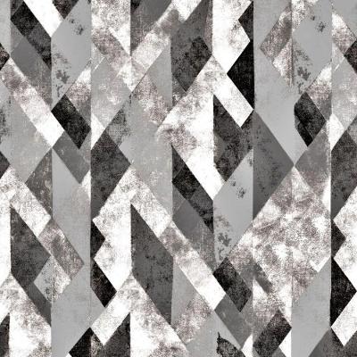 Papel De Parede Essencial Geométrico Branco E Cinza Ess1044