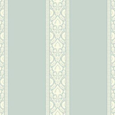 Papel De Parede Waverly Stripes Santa Maria Stripe Azul Sv2692 Waverly Stripes Sv2692