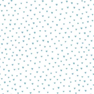 Papel De Parede Fofura Baby Corações Verde Ff4021