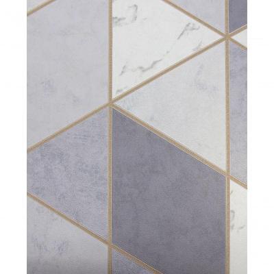 Papel De Parede Geometric Marmorizado Mg880603r Tam. 10m² Papel De Parede Geometric Marmorizado Mg880603r