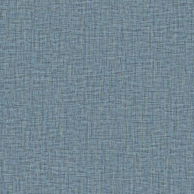 Papel De Parede Lin Aspecto Têxtil Azul Jun501