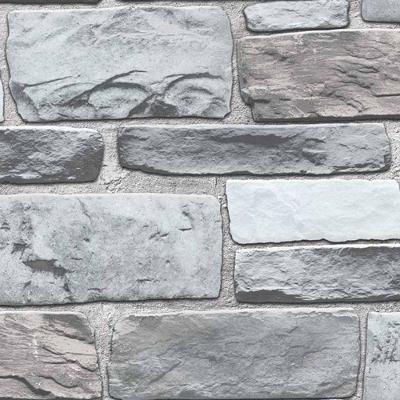 Papel De Parede Stone Age 1 Pedras 3d Sn601803r