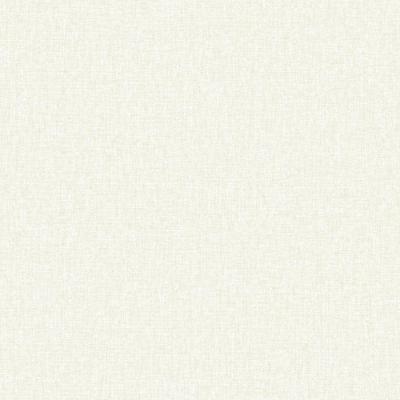 Papel De Parede Lin Aspecto Têxtil Branco Ive219