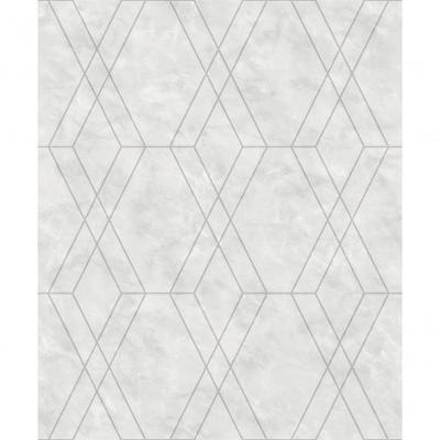 Papel De Parede Modern Maison Geometria Em Mármore Mm557703 - Rolo 10m X 0,52m