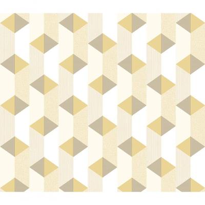 Papel De Parede Oba Geométrico Listrado Ob70602r Tam. 4m²