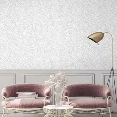 Papel De Parede Lille Folhagem Branco 52500