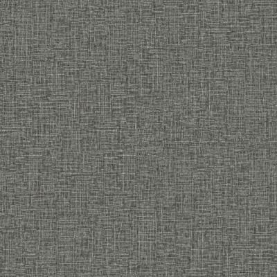 Papel De Parede Lin Aspecto Têxtil Cinza Ive619