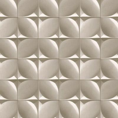 Papel De Parede Essencial Geométrico Bege E Cinza Ess1013