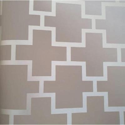 Papel De Parede Neo Geometric Geométrico Bege Ng1934