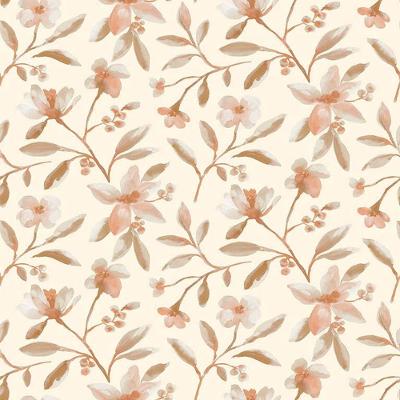 Papel De Parede Poppi Floral Pz18965 Tam. 4m²