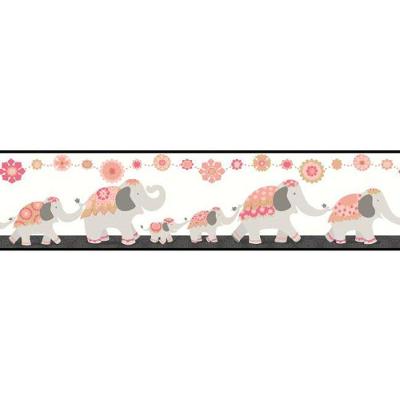 Faixa De Parede Waverly Kids Follow The Leader Wk6897bd