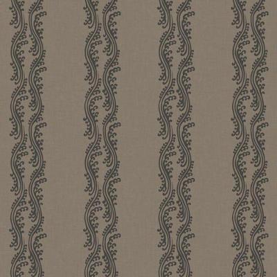 Papel De Parede Waverly Stripes Turning Tides Cinza Metálico Sv2710 Waverly Stripes Sv2710