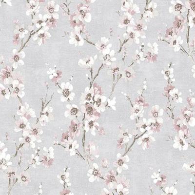 Papel De Parede Lille Floral Rosa 52709