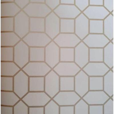 Papel De Parede Neo Geometric Geométrico Bege Ng1974