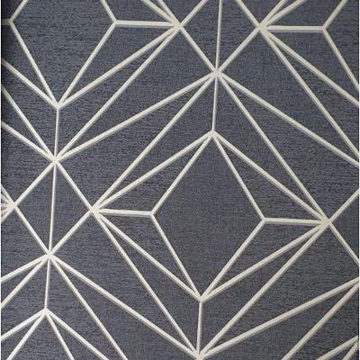 Papel De Parede Neo Geometric Geométrico Preto Ng1911