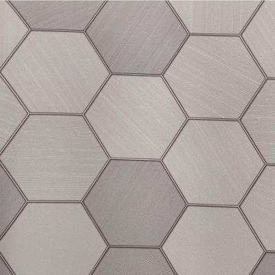 Papel De Parede Metropolis 3 Geométrico Cinza Mt300101r