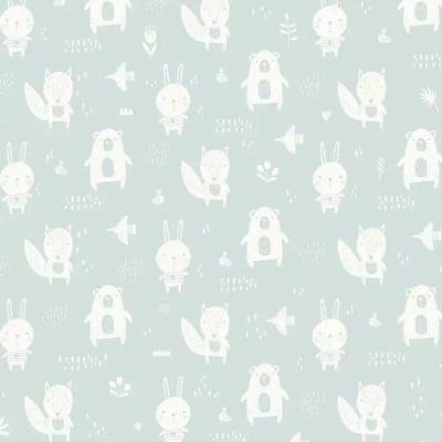 Papel De Parede Hf Petit Infantil Azul 91304