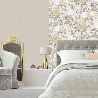 Papel De Parede Lille Floral Bege 57307l