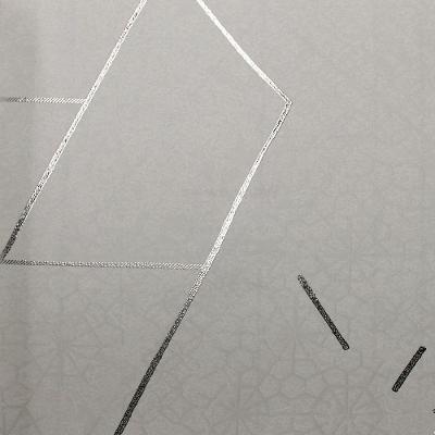 Papel De Parede White Swan Geométrico Cinza Ws101401r
