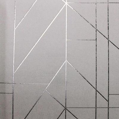 Papel De Parede White Swan Geométrico Cinza Ws101501r