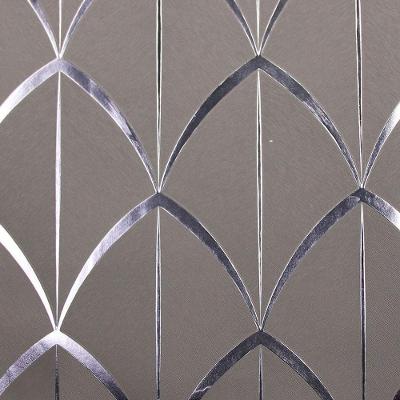 Papel De Parede White Swan Geométrico Marrom Ws100404r