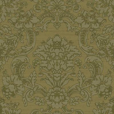 Papel De Parede Tradizioni Damask Verde 33347