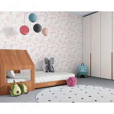 Papel De Parede Sonhos Balões Rosa 4247 Papel De Parede Sonhos 4247