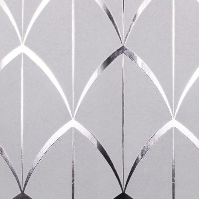 Papel De Parede White Swan Geométrico Branco Ws100401r