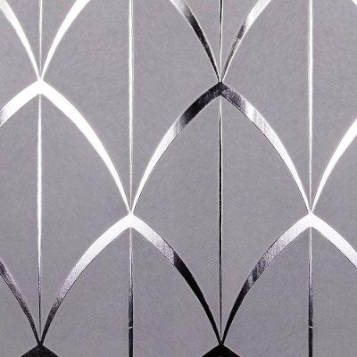 Papel De Parede White Swan Geométrico Cinza Ws100403r
