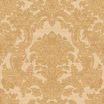 Papel De Parede Tradizioni Damask Amarelo 33342