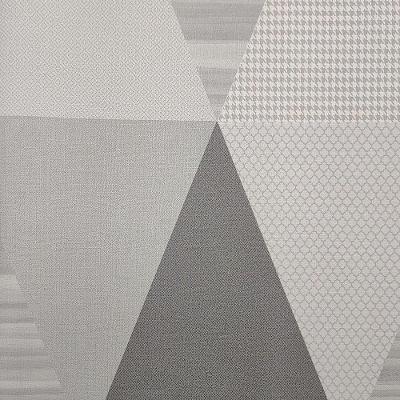 Papel De Parede Grace 4 Geométrico Cinza Gr400003r
