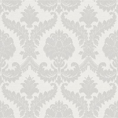 Papel De Parede Tradizioni Damask Cinza 33331