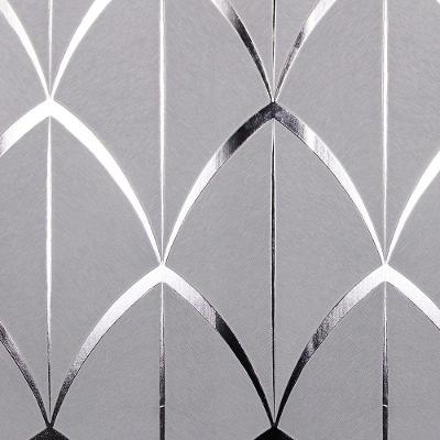 Papel De Parede White Swan Geométrico Cinza Ws100402r