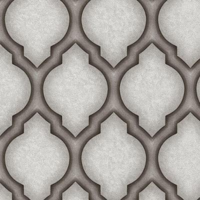 Papel De Parede Classici 4 Geométrico Cinza 4a095304r