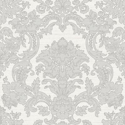 Papel De Parede Tradizioni Damask Branco 33341