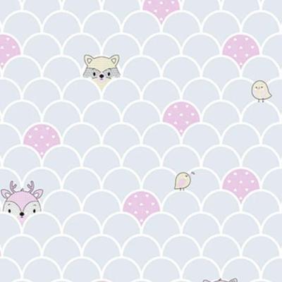 Papel De Parede Yoyo Ii Infantil Azul Yy204103r