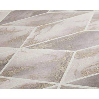 Papel De Parede Metropolitan Stories 2 Geo Stone 378632 Tam 4m²