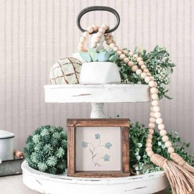 Papel De Parede Famous Garden Listrado Bege 390762