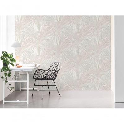 Papel De Parede Inspire Folhagem Bege E Cinza 218743i
