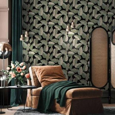 Papel De Parede Antigua Folhagem Verde 390942ag