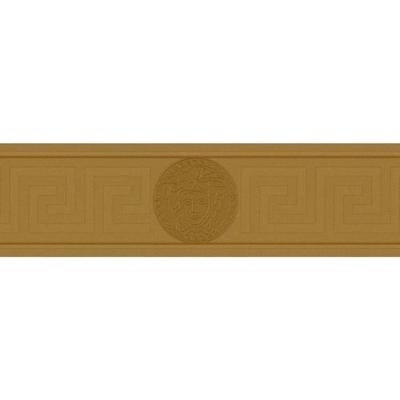 Faixa De Parede Versace V Moderno Dourado 935222