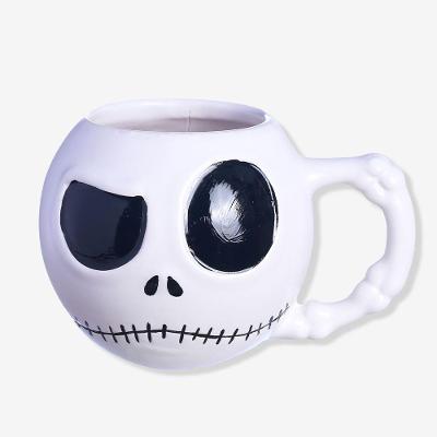 Caneca 3d Jack Skellington O Estranho Mundo De Jack