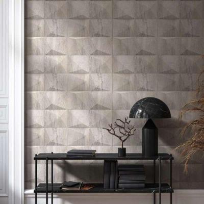 Papel De Parede Up To Date Geométrico Cinza 34853