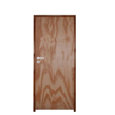 Kit Porta Lisa Mescla 80 X 2.10 Batente Ecológico 11cm Fechadura Stilo Interna Lado Direito - Hale