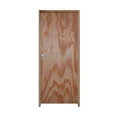 Porta Lisa Mescla Batente Ecológico 09 Cm Fechadura Modena Externa Cromada 82 X 2.10 Direito - Hale