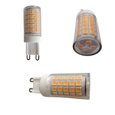 Kit 5 Lâmpadas De Led G9 7w Branco Quente(3000k) P-lustres E Arandelas