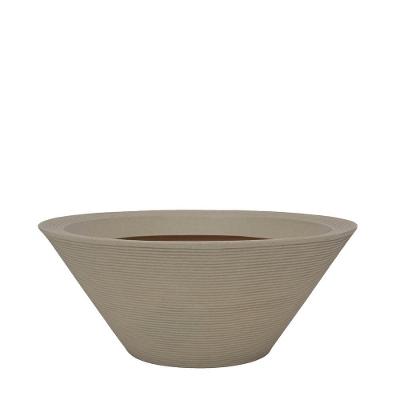 Vaso Bali Fosco 74x30cm Granito Areia