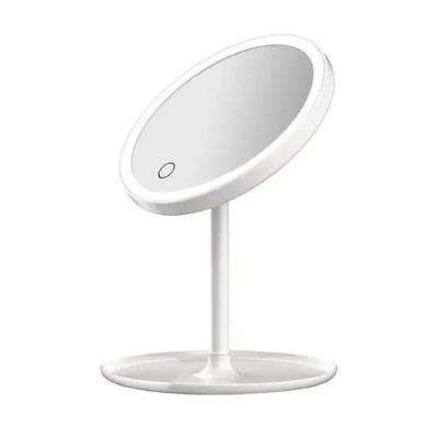 Espelho De Mesa Com Luz Led 27cm